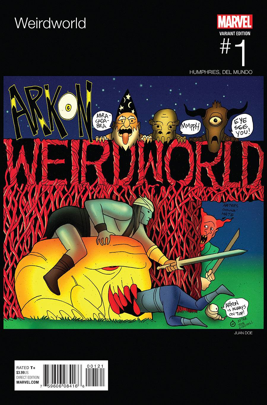 Weirdworld #1 Doe Hip Hop Variant