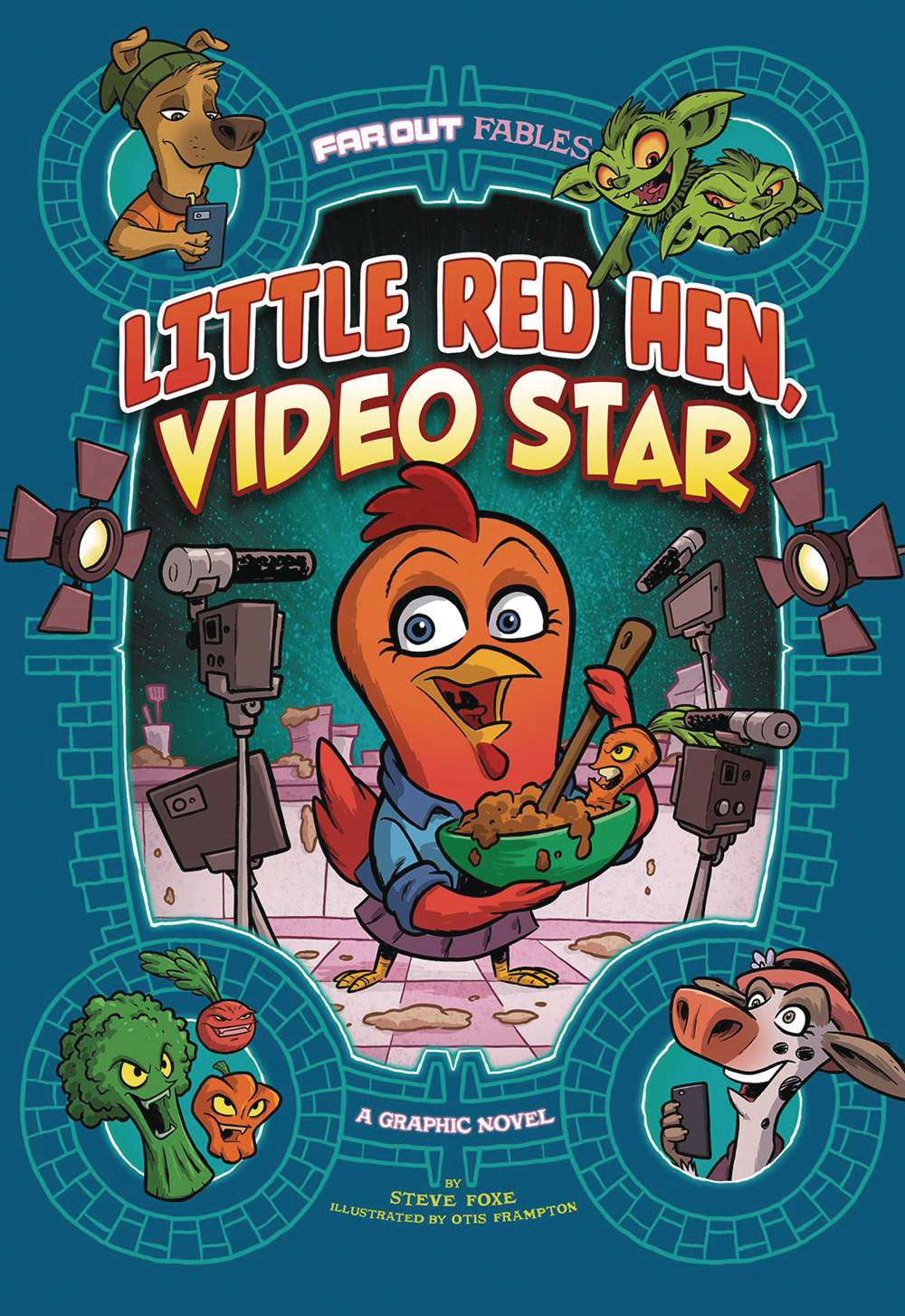 Far Out Fables Little Red Hen Video Star Graphic Novel