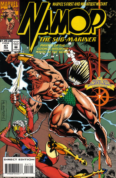 Namor, The Sub-Mariner #47 (1990)-Very Fine (7.5 – 9)