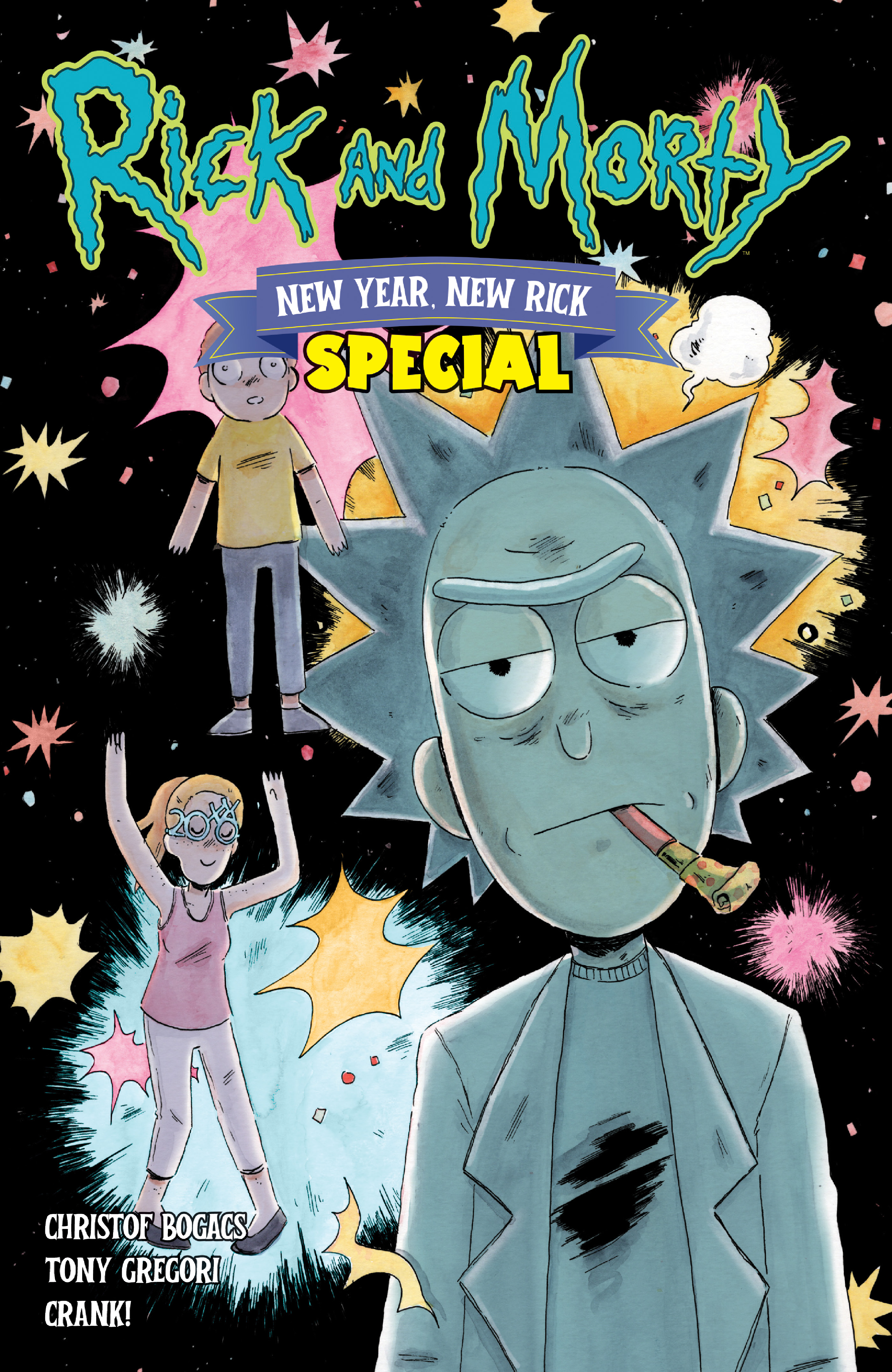 Rick and Morty New Year New Rick Special #1 (One Shot) Cover B Beck Kubrick Variant