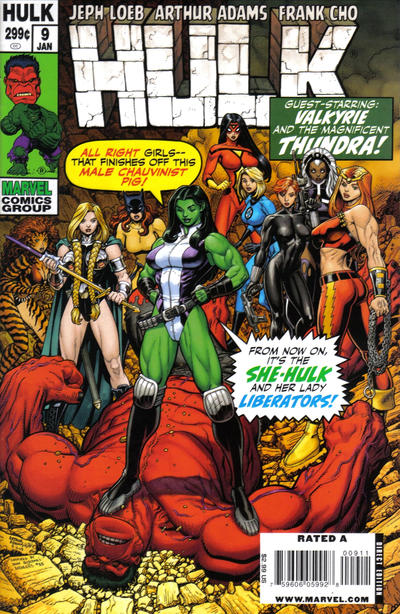 Hulk #9 [Art Adams Cover] - Vf/Nm 9.0