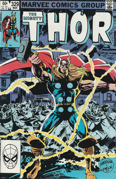 Thor #329 [Direct]-Very Good (3.5 – 5)