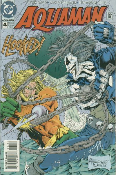 Aquaman #4 [Direct Sales](1994)-Very Fine (7.5 – 9)