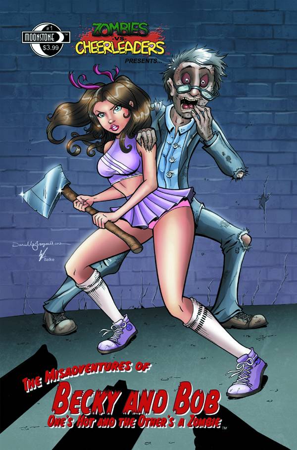 Zombies Vs Cheerleaders Misadv of Becky & Bob #1