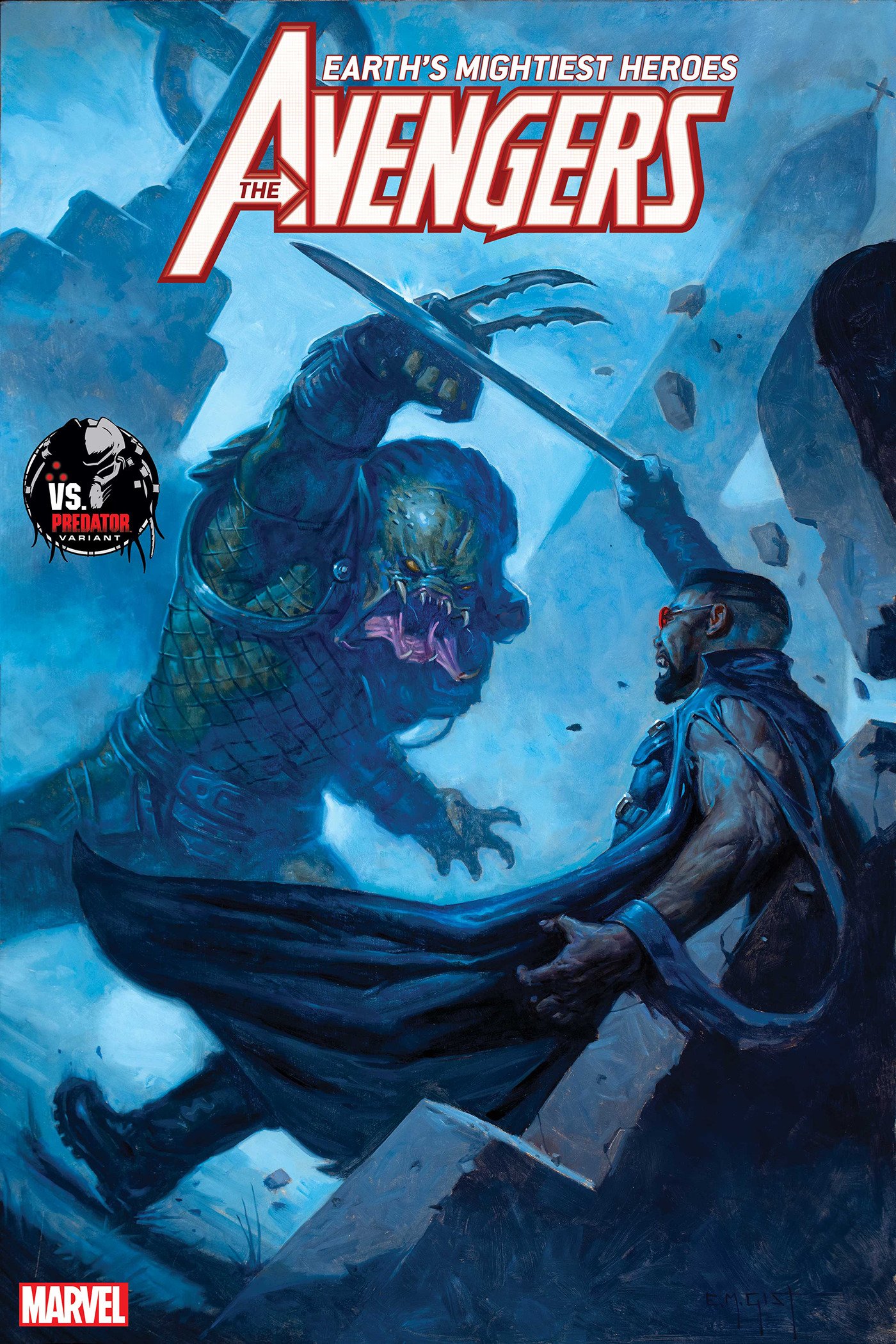 Avengers #58 Gist Predator Variant (2018)