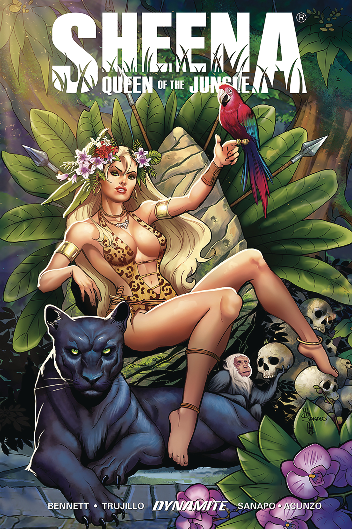 Sheena Queen of the Jungle Graphic Novel Volume 2