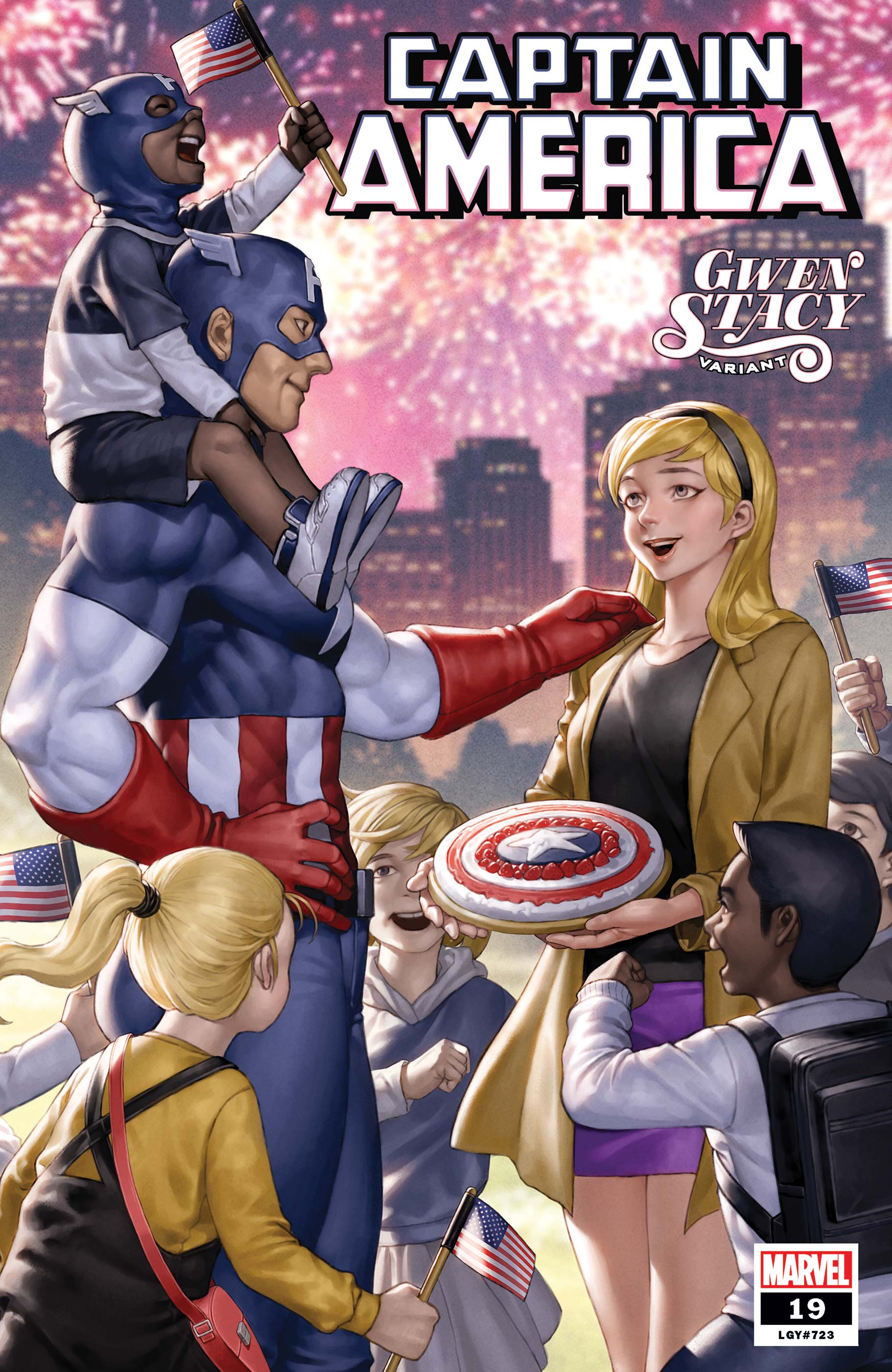 Captain America #19 Yoon Gwen Stacy Variant (2018)