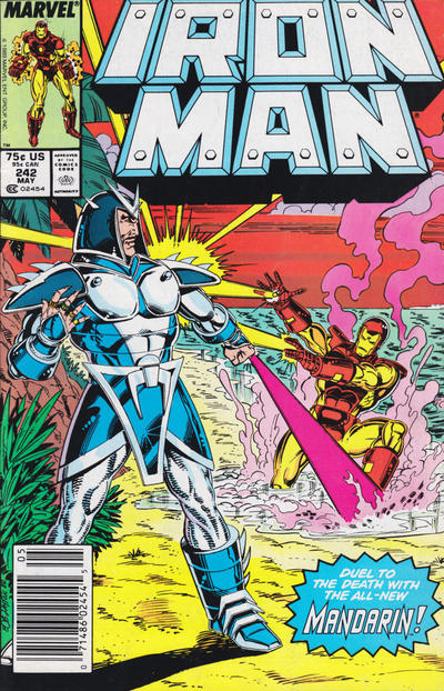 Iron Man #242 [Newsstand]-Very Fine (7.5 – 9)