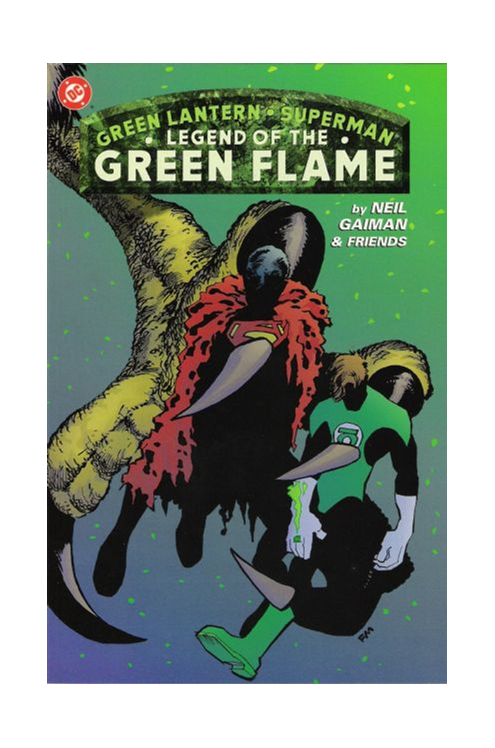 Green Lantern Superman Legends of the Green Flame