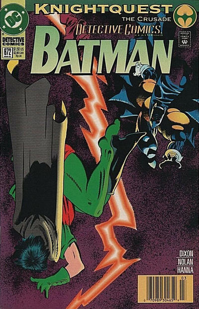 Detective Comics #672 [Newsstand]-Very Good (3.5 – 5)