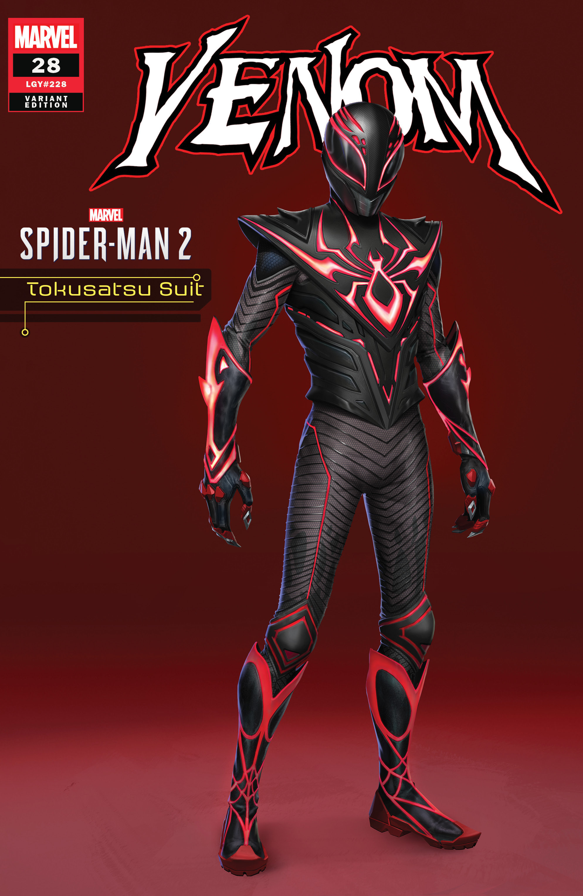 Venom #28 Tokusatsu Suit Spider-Man 2 Variant
