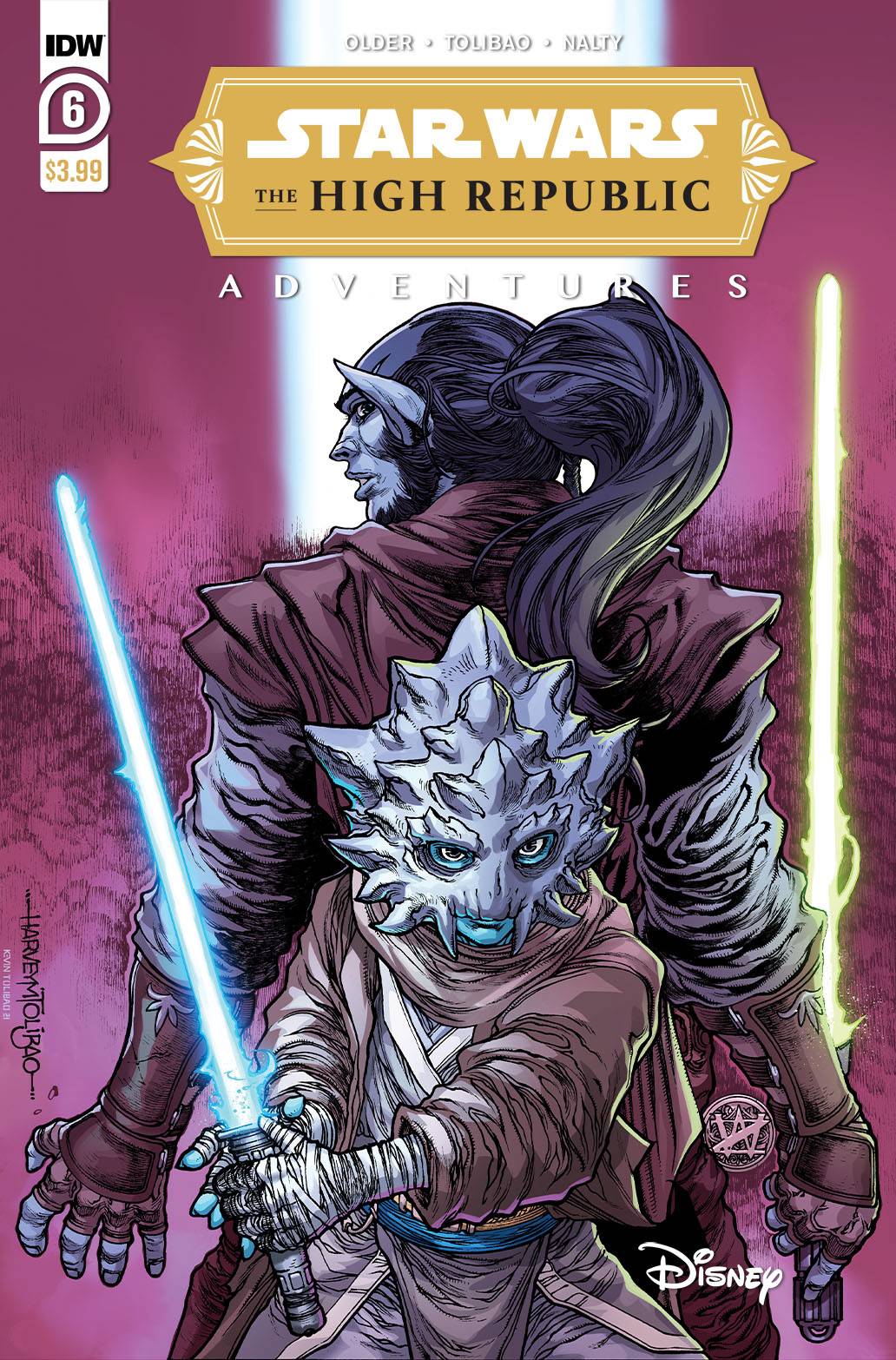 Star Wars the High Republic Adventures #6 Cover A Tolibao