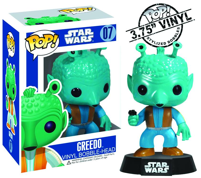 Pop Star Wars Vinyl Fig # 7 Greedo