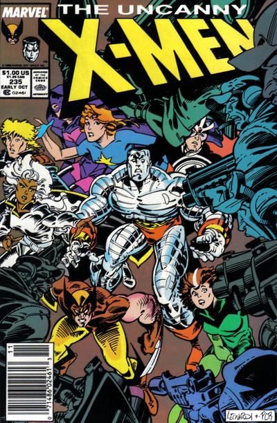 The Uncanny X-Men #235 [Newsstand]-Near Mint (9.2 - 9.8)