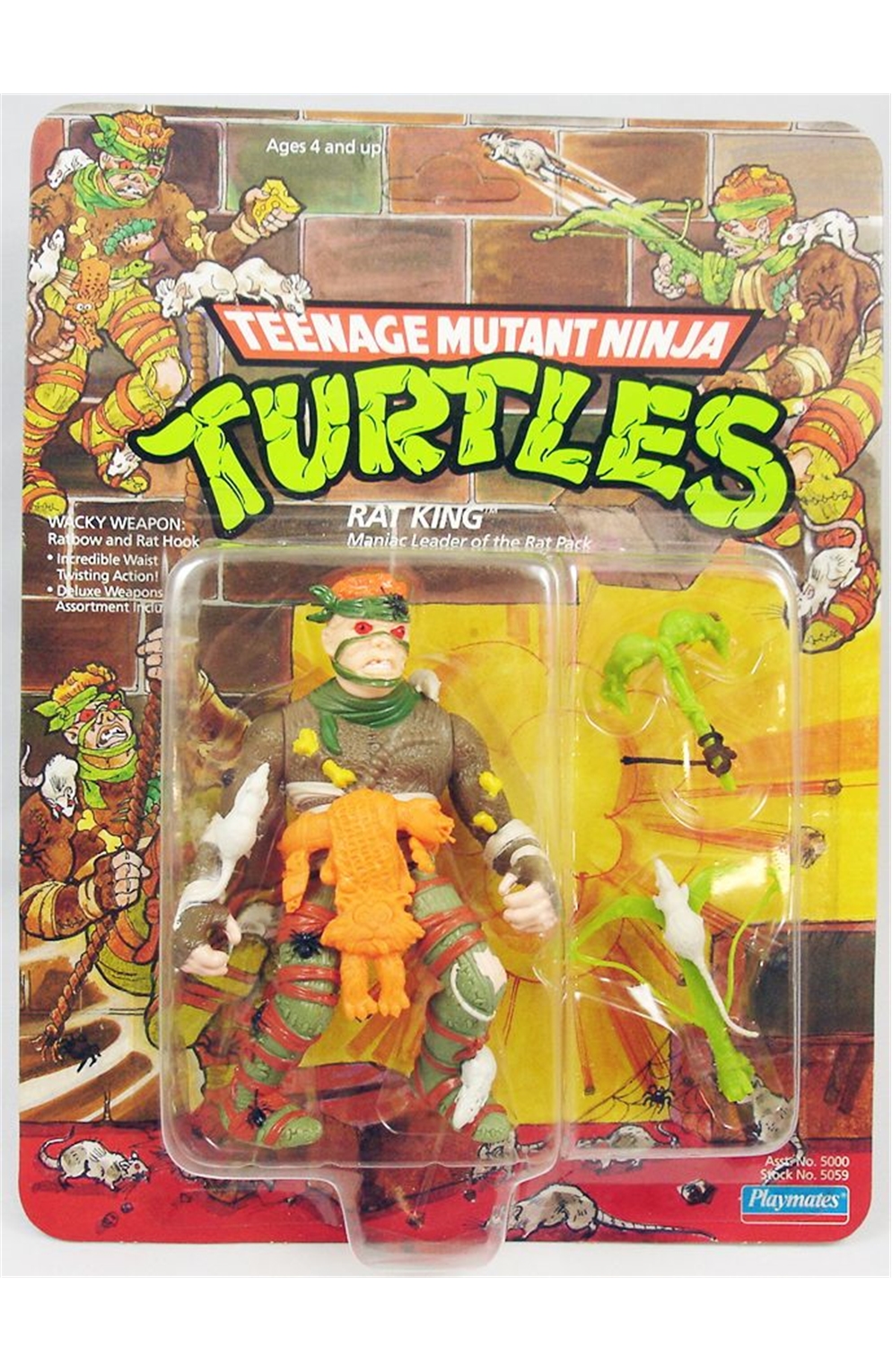 Action Figure Review: Rat King from Teenage Mutant Ninja Turtles