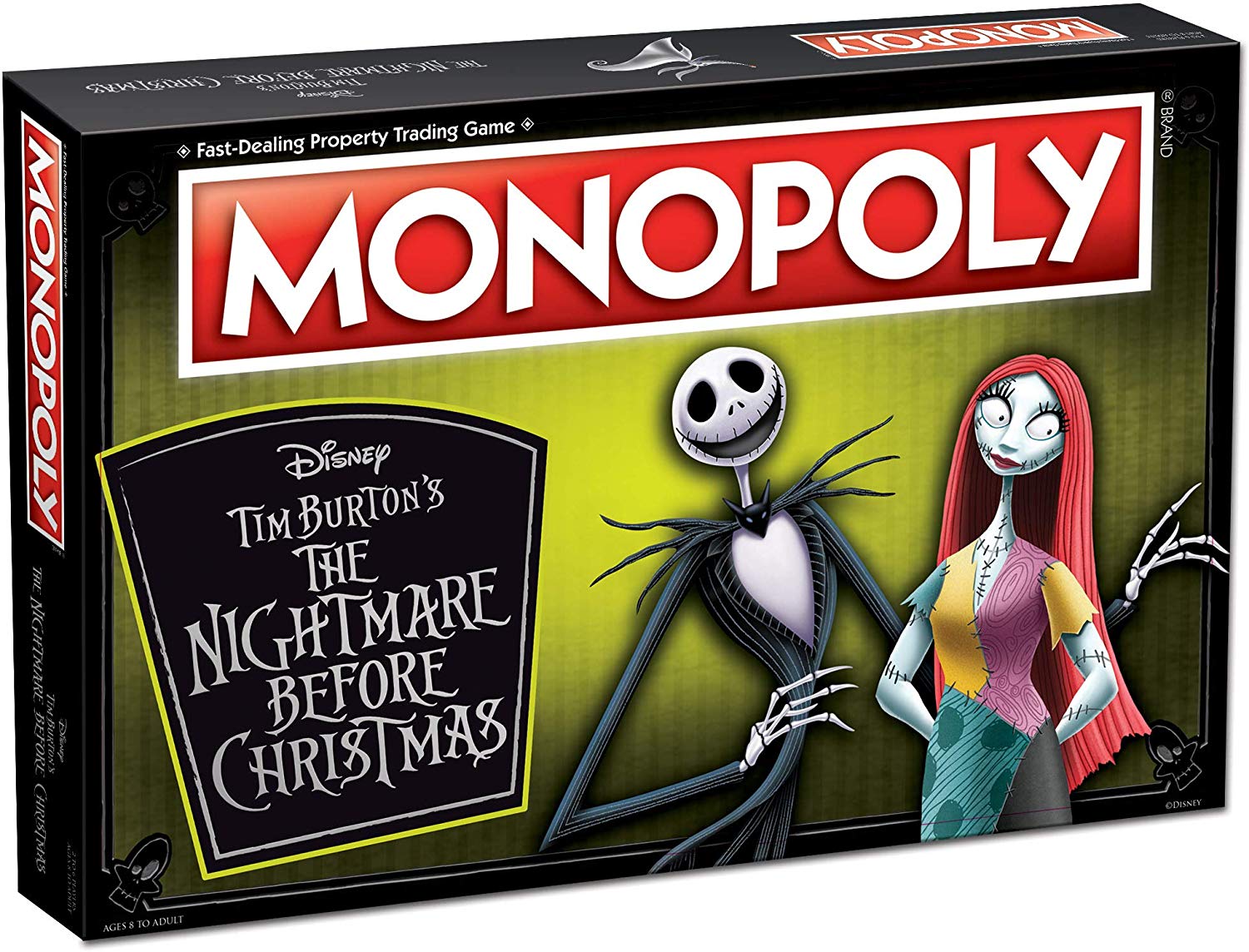 Monopoly Nightmare Before Christmas 25th Anniversary Board Game
