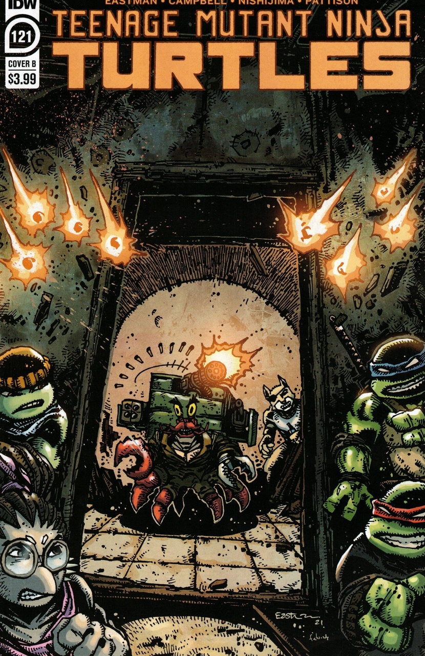 Teenage Mutant Ninja Turtles Ongoing #121 Cover B Eastman (2011)