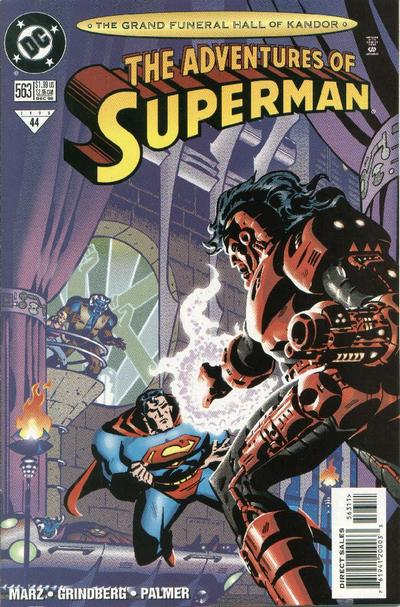 Adventures of Superman #563 [Direct Sales]-Very Fine (7.5 – 9)