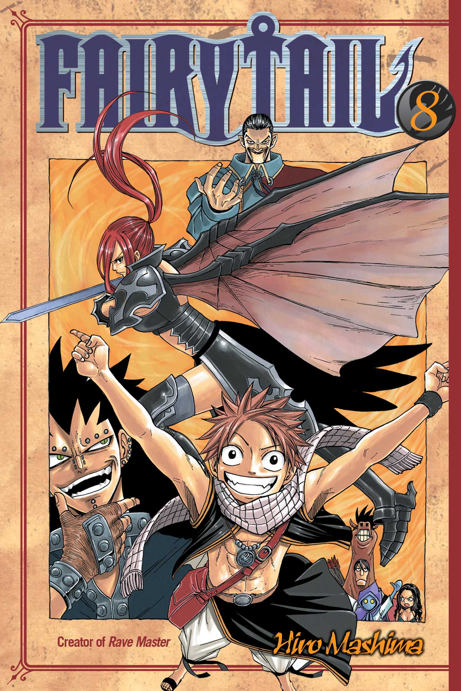 Fairy Tail Manga Volume 8