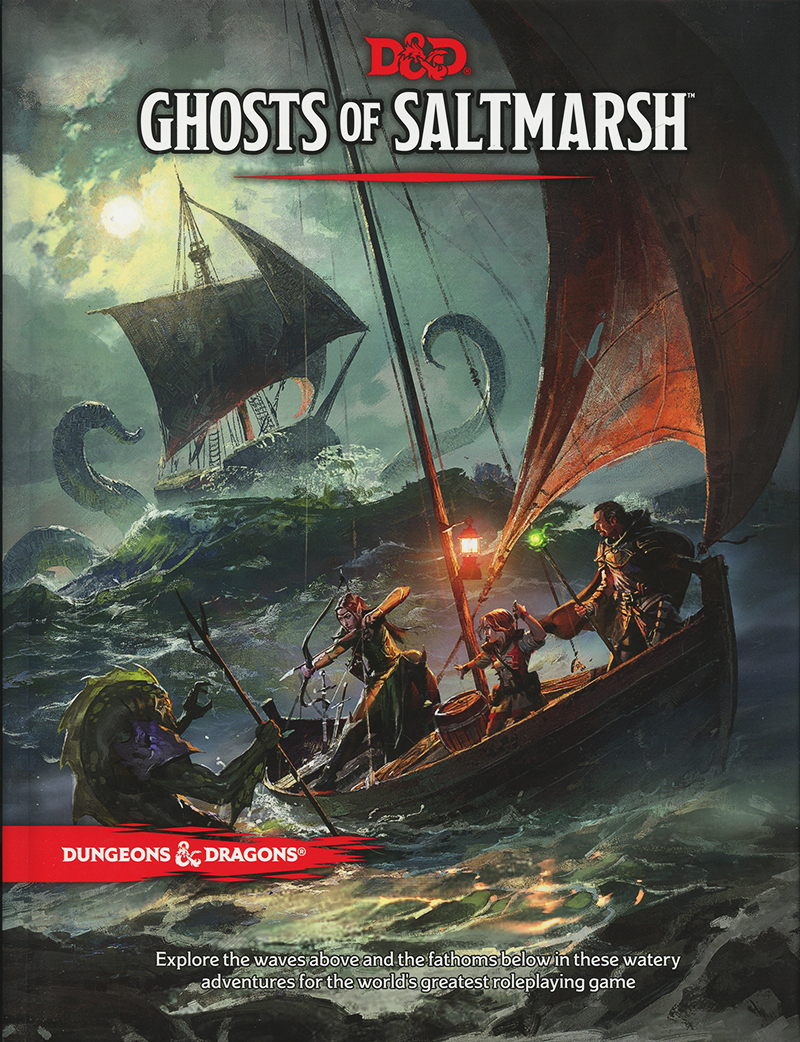 Dungeons & Dragons RPG Adventure Ghosts of Saltmarsh