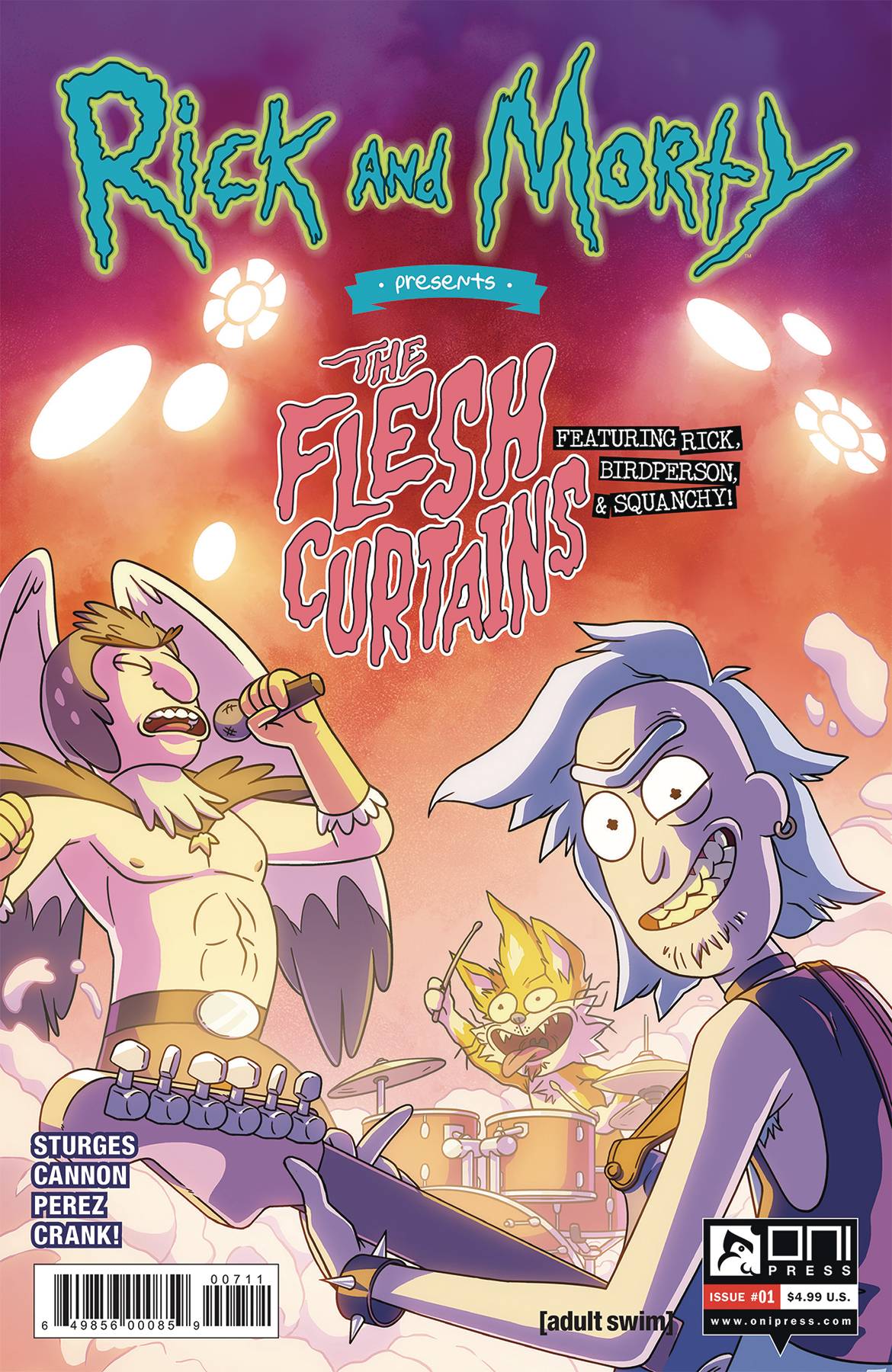Rick & Morty Present Flesh Curtains #1 Cover A Cannon