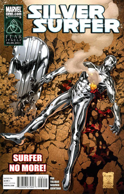 Silver Surfer #2 (2011)-Near Mint (9.2 - 9.8)