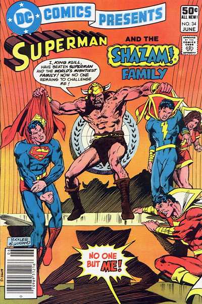 DC Comics Presents #34 [Newsstand]-Very Fine (7.5 – 9)