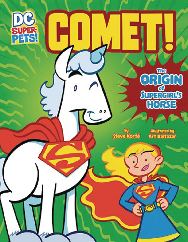 DC Super Pets Comet Origin of Supergirls Horse