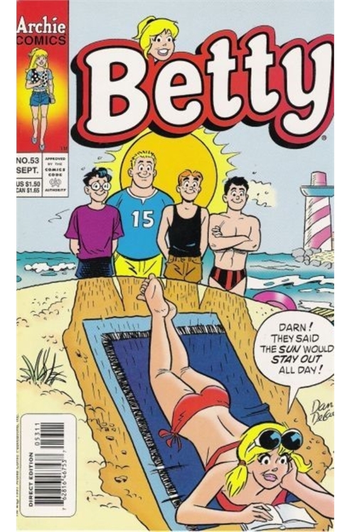 Betty Volume 1 #53 Newsstand Edition