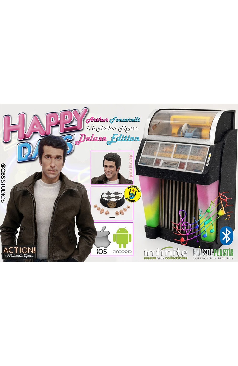 Fonzie Sixth Scale Figure - Action! - Happy Days (Infinite Statue)