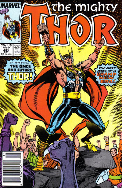 Thor #384 [Newsstand]-Very Good