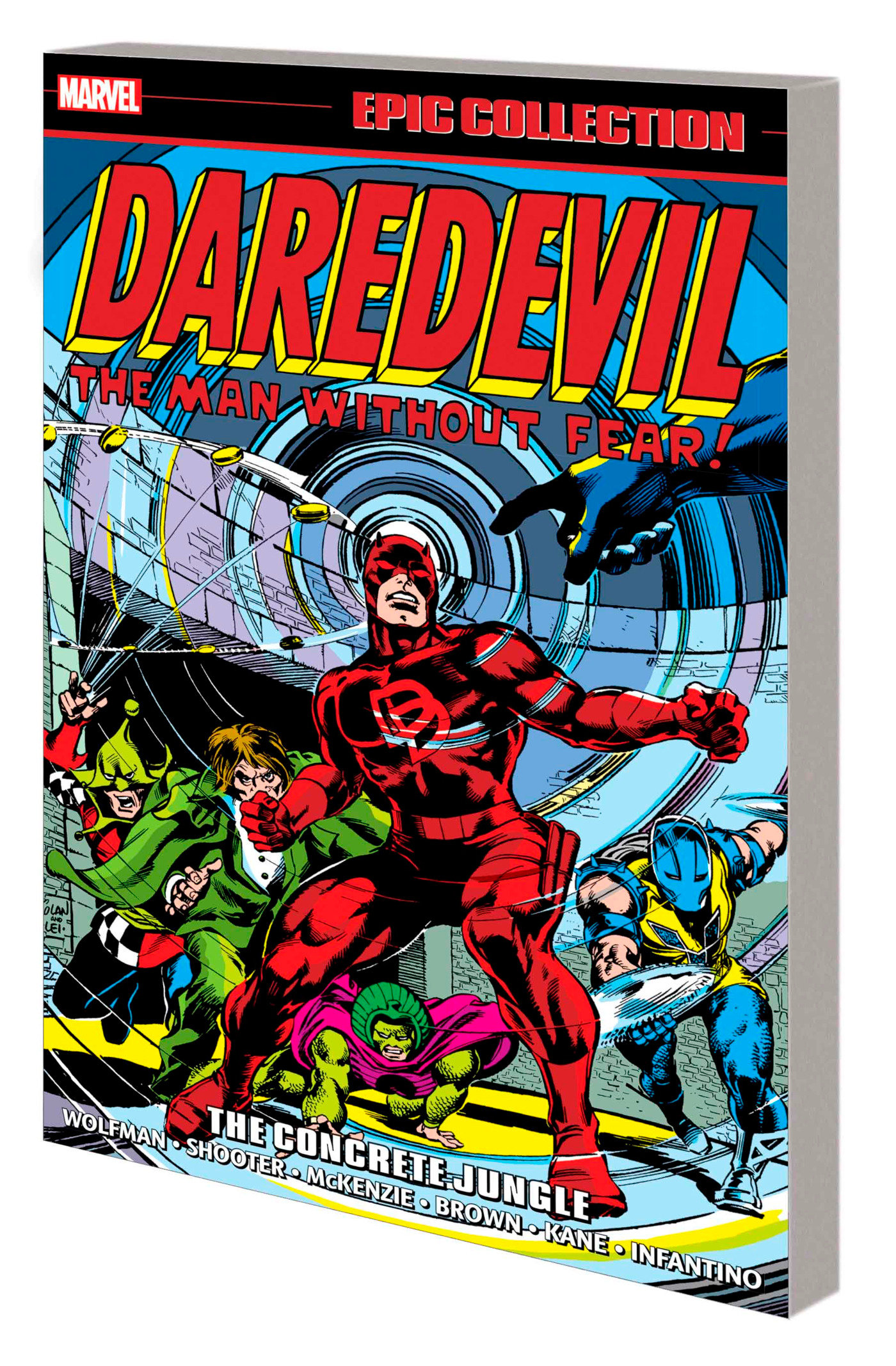 Daredevil Epic Collection Graphic Novel Volume 7 The Concrete Jungle