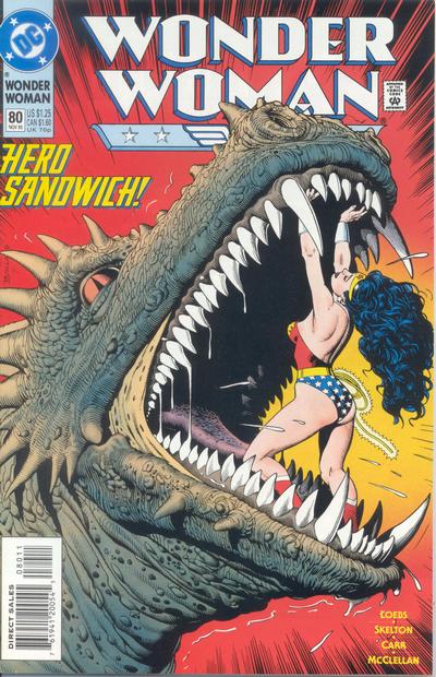 Wonder Woman #80 [Newsstand]-Very Good (3.5 – 5)