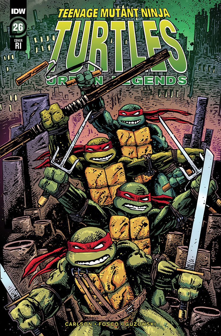 Teenage Mutant Ninja Turtles Urban Legends #26 1 for 10 Incentive Eastman