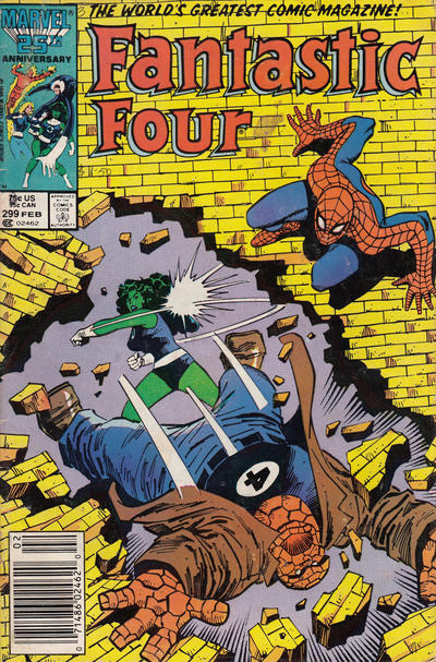 Fantastic Four #299 [Newsstand]-Very Good (3.5 – 5)