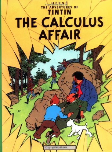 Adventures of Tintin Graphic Novel the Calculus Affair