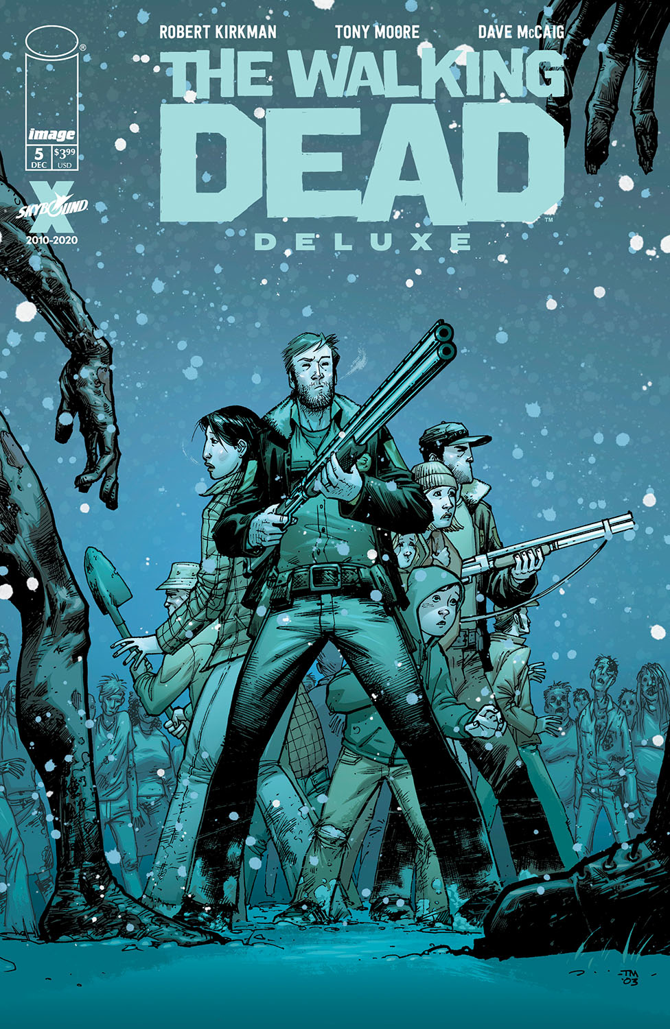 Walking Dead Deluxe #5 Cover B Moore & Mccaig (Mature)
