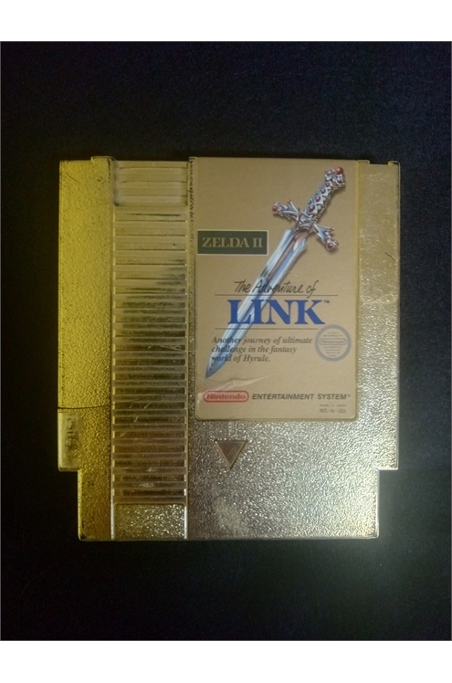 Nintendo Nes Zelda II The Adventure of Link(Gold) - Cartridge Only - Pre-Owned 