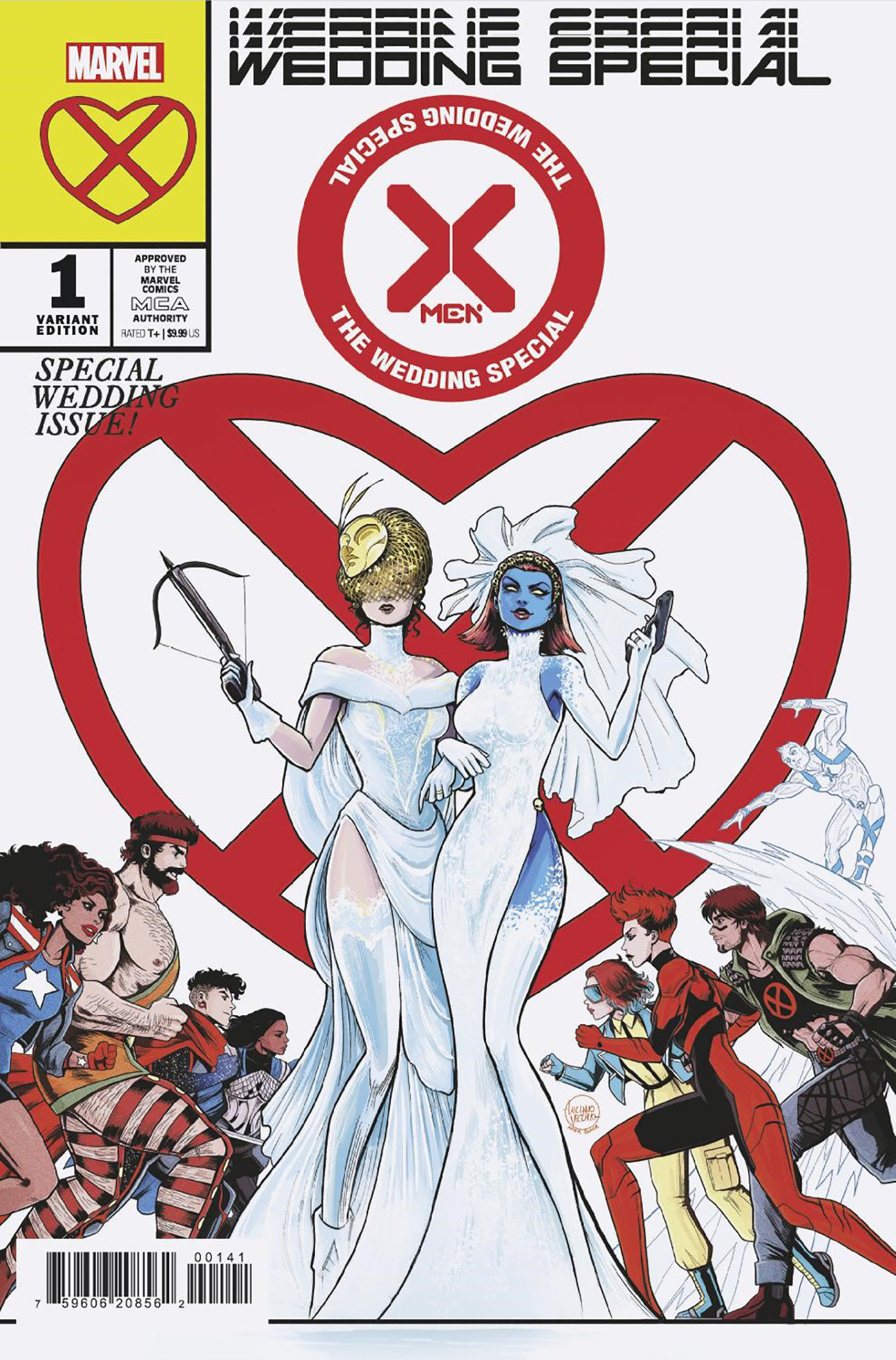 X-Men: The Wedding Special #1 Luciano Vecchio Variant