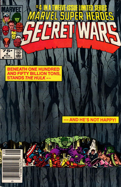 Marvel Super-Heroes Secret Wars #4 [Newsstand] - Vf/Nm 9.0