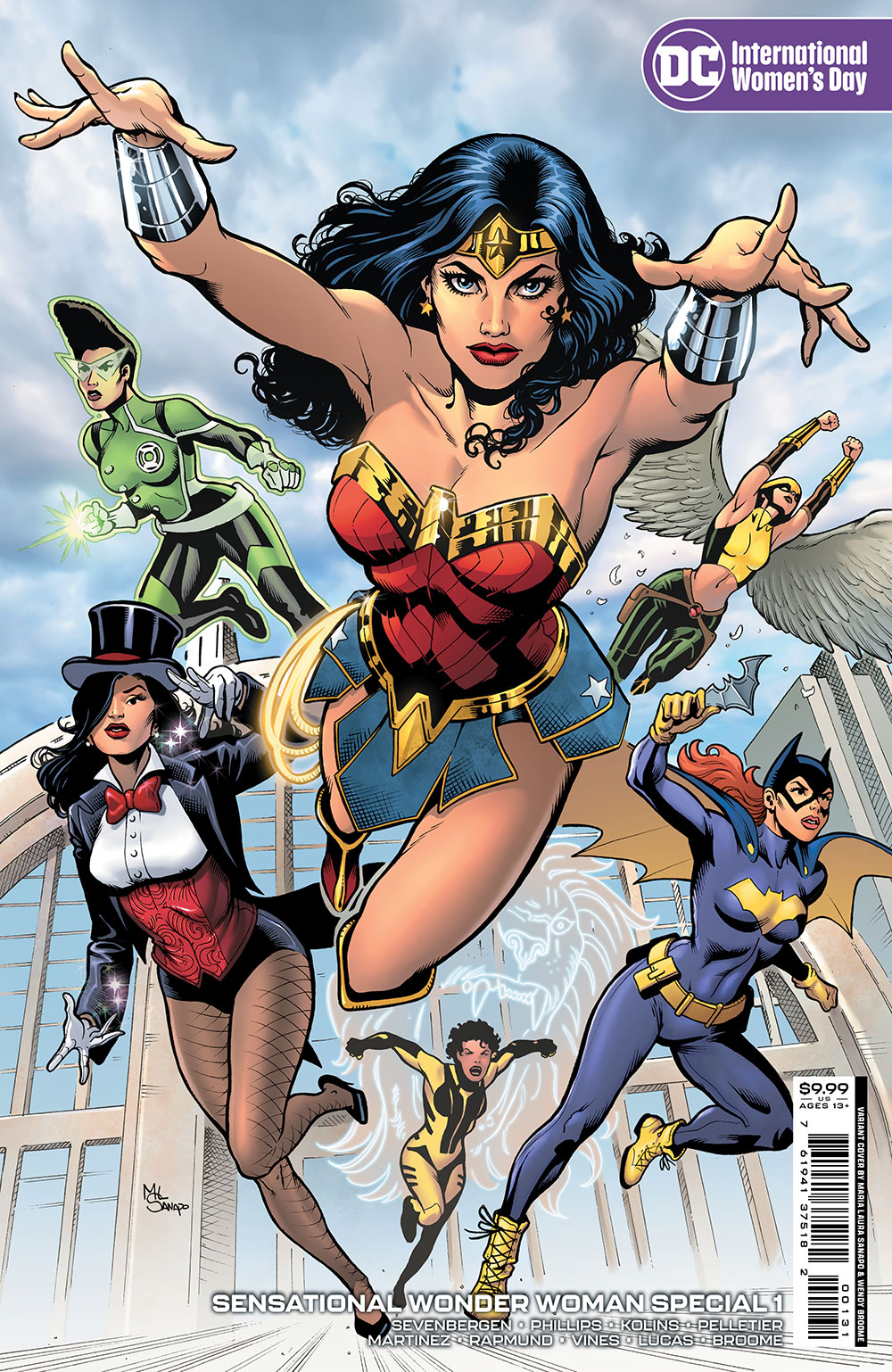 Sensational Wonder Woman Special #1 (One Shot) Cover C Maria Laura Sanapo International Womens Day Variant