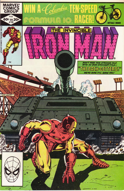 Iron Man #155 [Direct]-Fine (5.5 – 7)