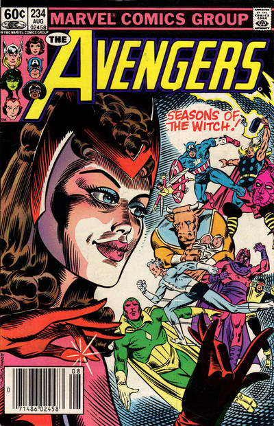 The Avengers #234 [Newsstand] - Fn+