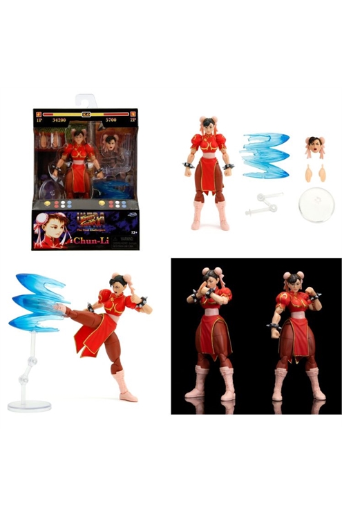 ***Pre-Order*** Ultra Street Fighter Ii: The Final Challengers 1/12 Chun-Li Player 2 Red Version