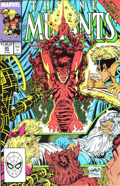 The New Mutants #85 [Direct]-Fine