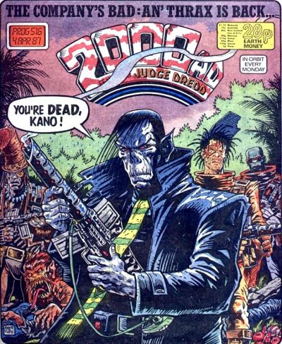 2000 AD #516-Near Mint (9.2 - 9.8)