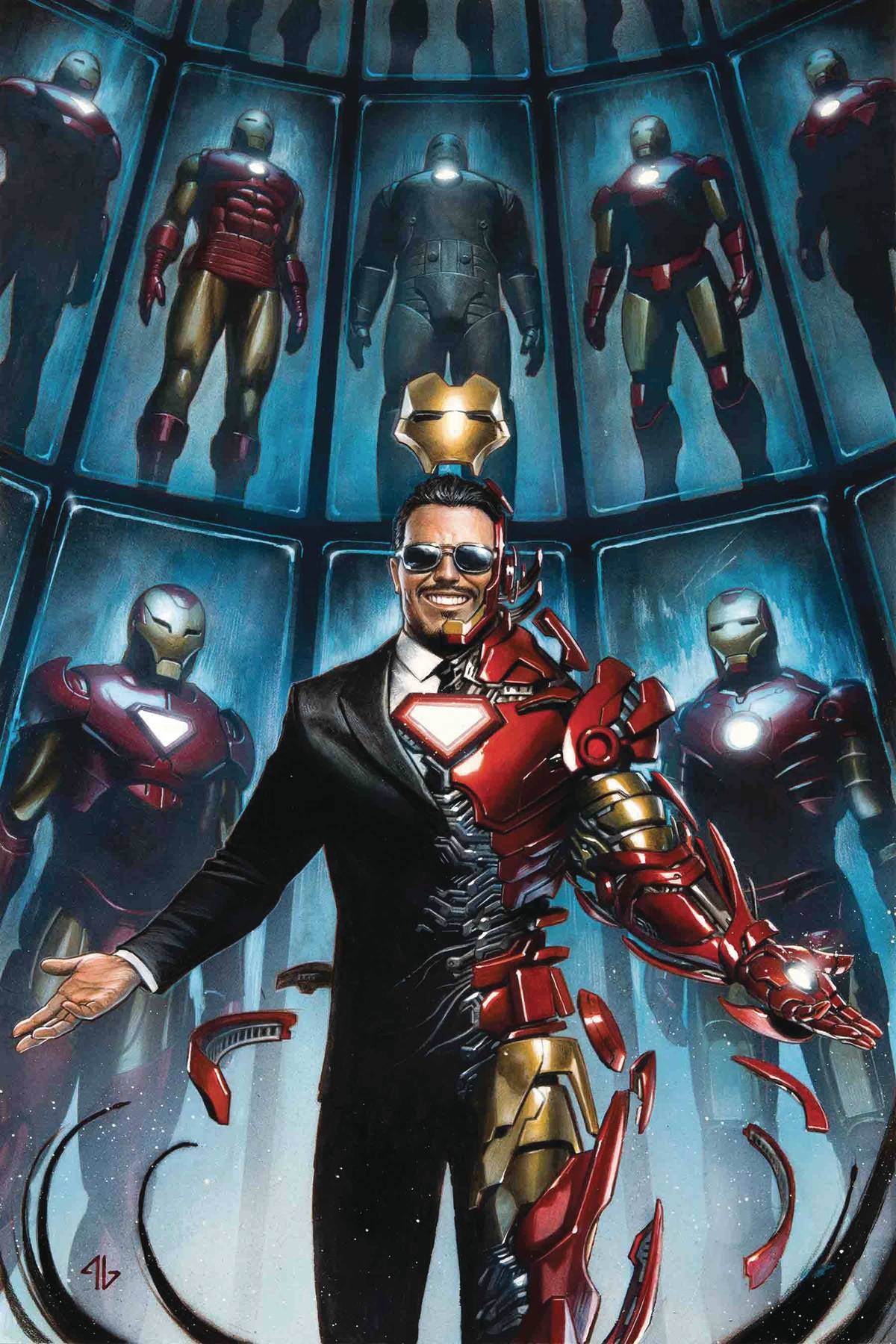 Tony Stark Iron Man #1 1 for 25 Incentive Adi Granov (2018)
