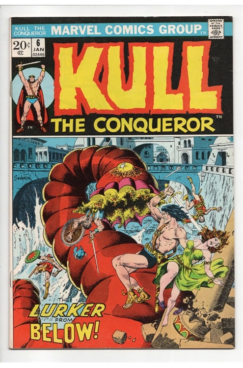 Kull The Conqueror #6 Cgc 9.0