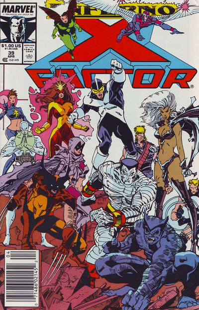 X-Factor #39 [Newsstand] - Fn+