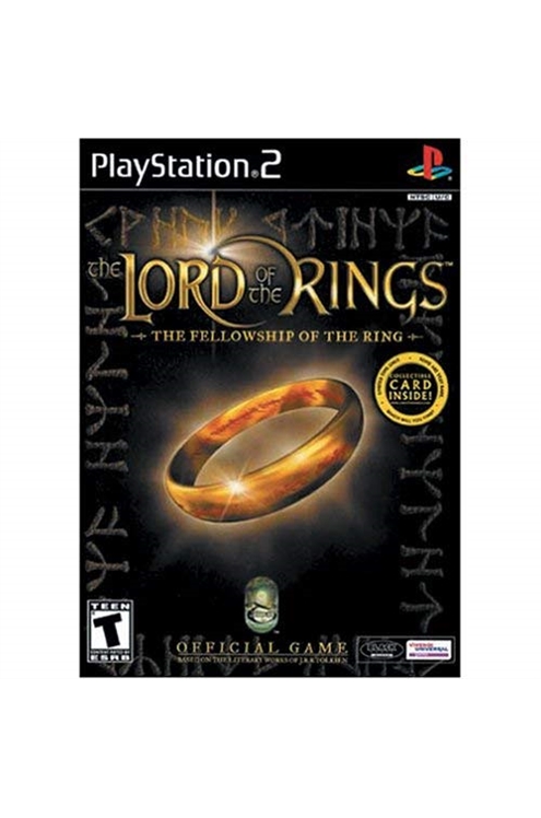 Playstation 2 Ps2 Lord of The Rings Fellowship of The Ring